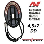 Катушка Detech Excelerator 4.5x7" DD для Explorer
